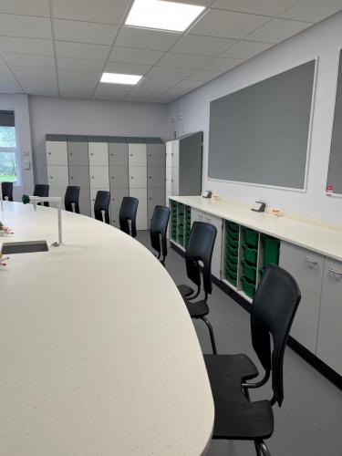 St Ives School, Science lab - after